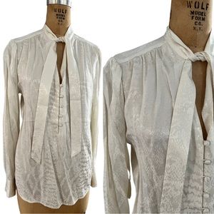 Express Snakeskin Blouse